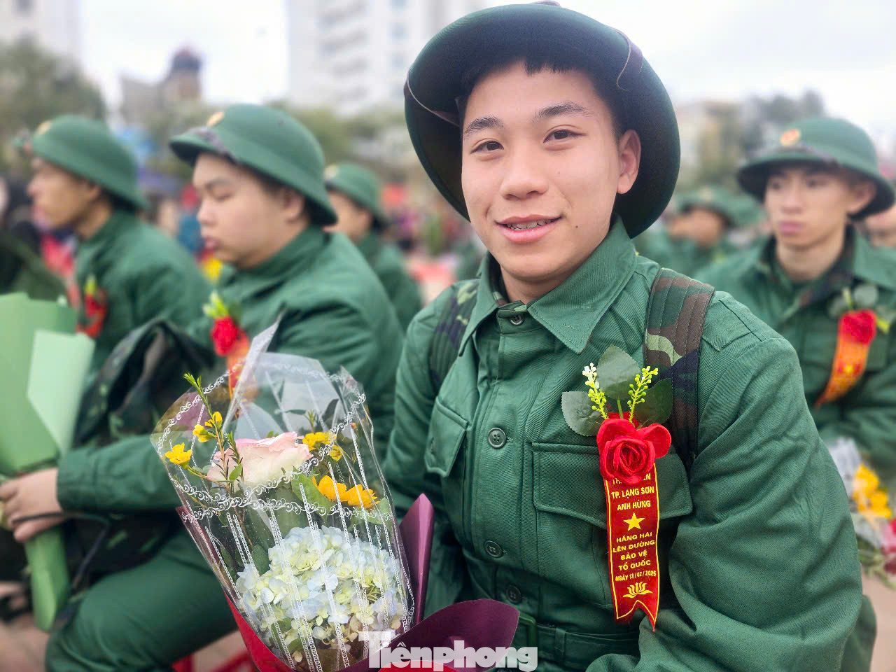 Tuổi 19 tòng quân nhập ngũ. Ảnh: Duy Chiến Tuổi 19 tòng quân nhập ngũ. Ảnh: Duy Chiến