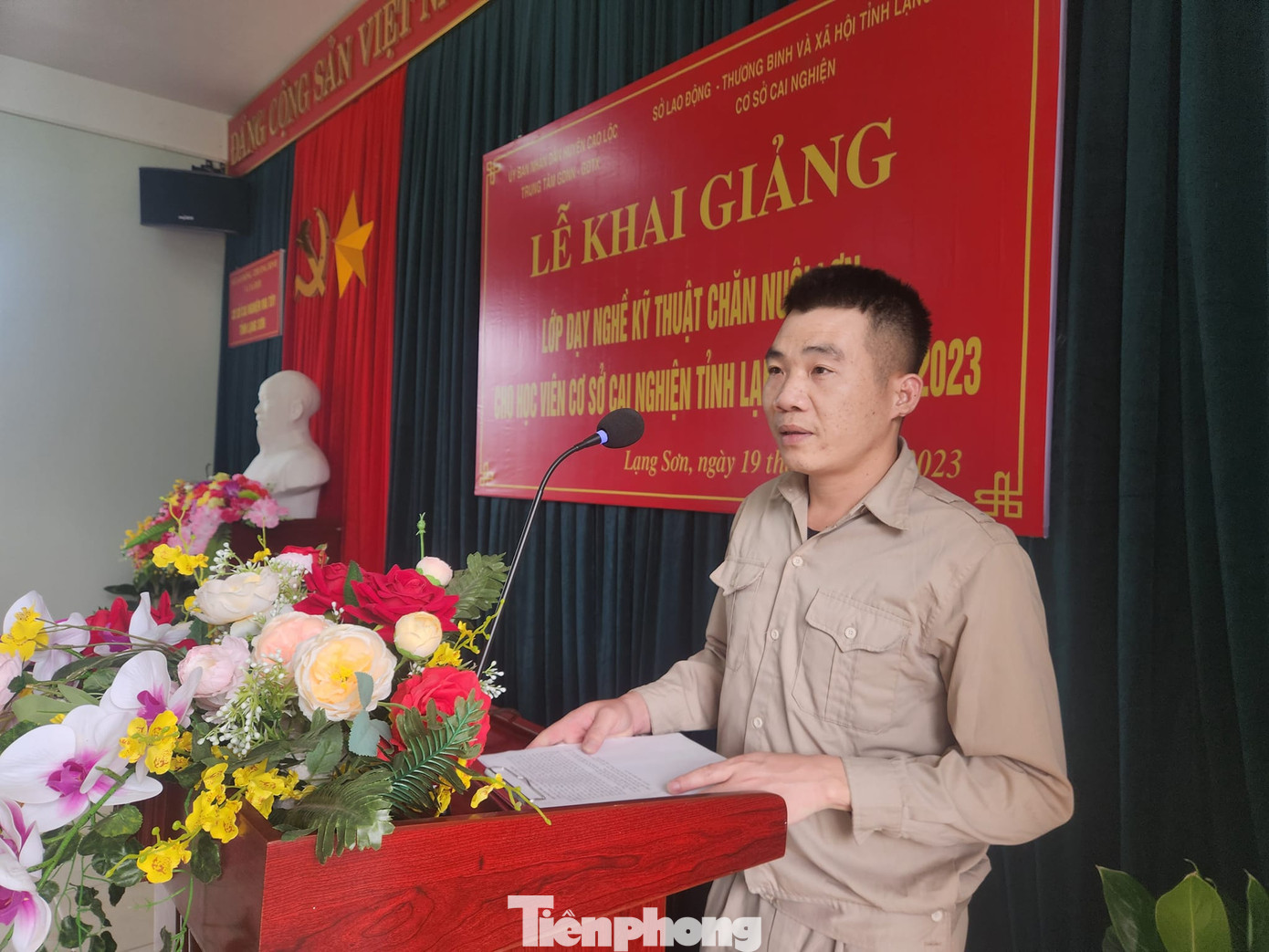 Học viên Nông Văn Hưng cho biết, anh và các học viên sẽ cố gắng tiếp thu nội dung khóa học để có tay nghề trong tương lai.