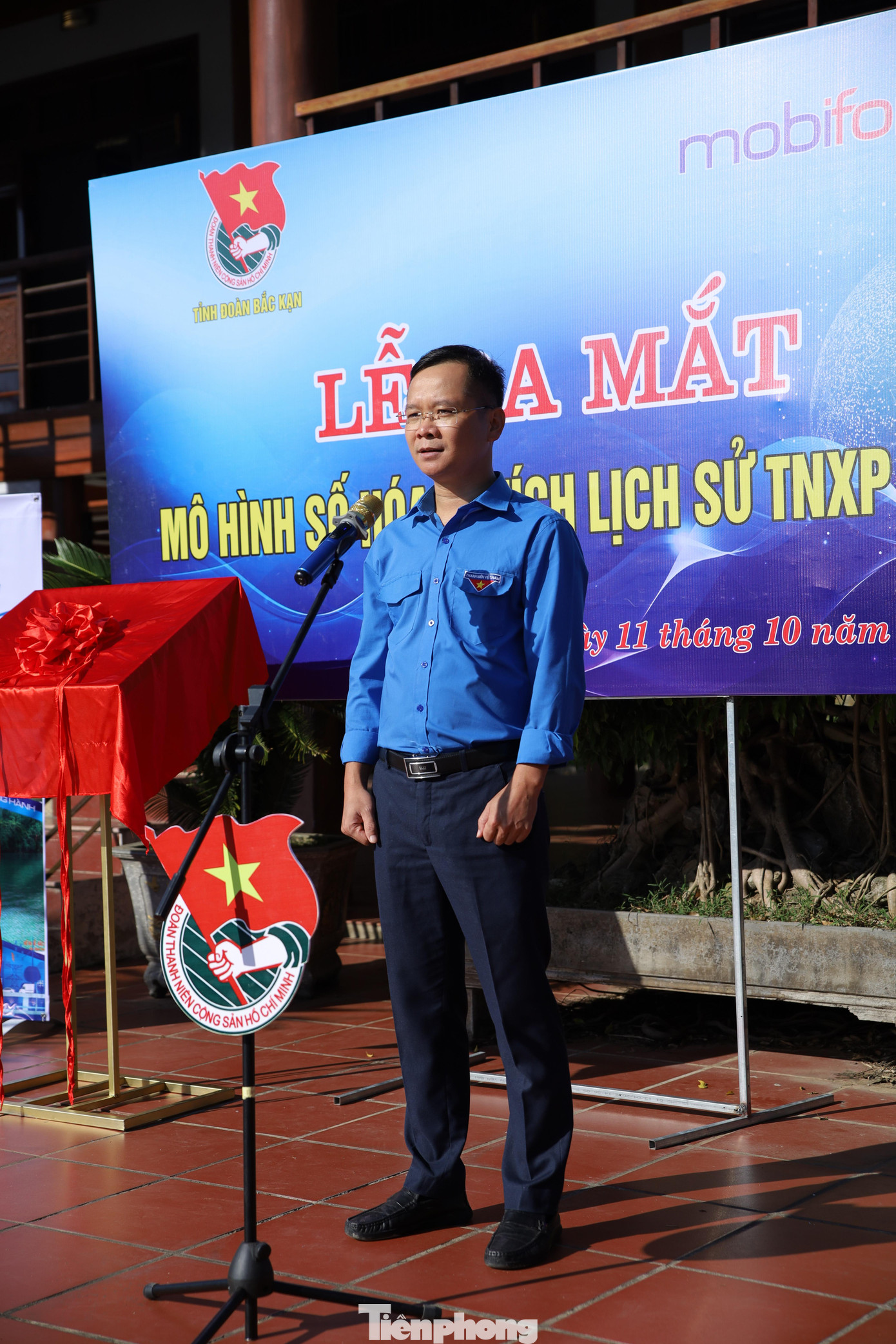 Anh Nông Bình Cương, Bí thư Tỉnh Đoàn Bắc Kạn nhấn mạnh, đây là công trình chào mừng Đại hội đại biểu Đoàn TNCS Hồ Chí Minh tỉnh nhà - Ảnh: PV Anh Nông Bình Cương, Bí thư Tỉnh Đoàn Bắc Kạn nhấn mạnh, đây là công trình chào mừng Đại hội đại biểu Đoàn TNCS Hồ Chí Minh tỉnh nhà - Ảnh: PV