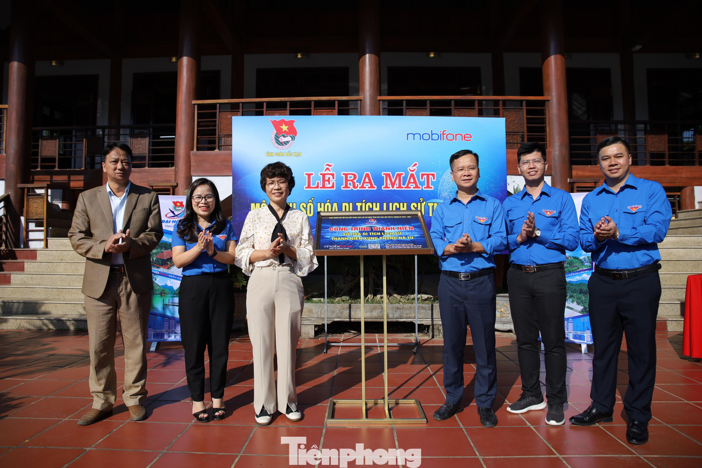 Lễ ra mắt công trình thanh niên "Số hóa Khu di tích lịch sử TNXP Nà Tu - Ảnh: PV Lễ ra mắt công trình thanh niên "Số hóa Khu di tích lịch sử TNXP Nà Tu - Ảnh: PV