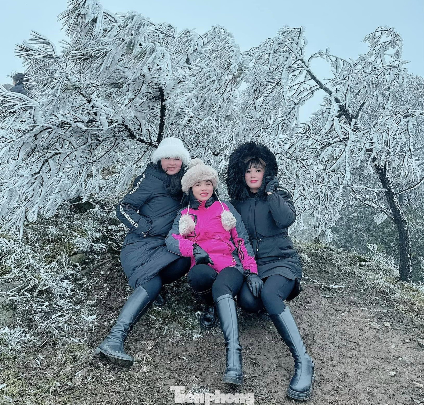 Hào hứng check-in.