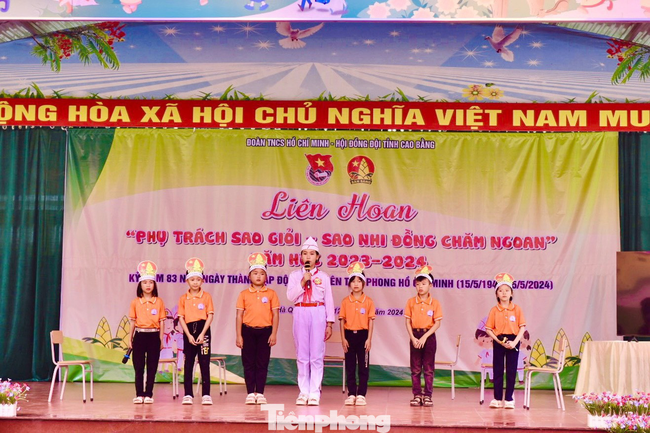 Các đội viên hào hứng tham gia các phần thi. Các đội viên hào hứng tham gia các phần thi.