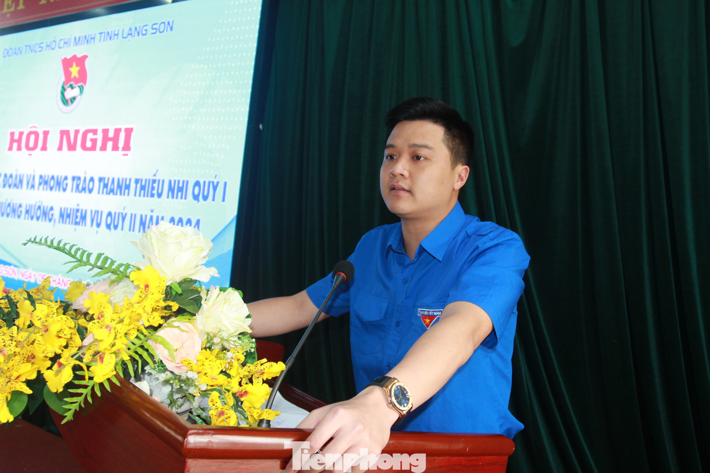 Tuổi trẻ Lạng Sơn tham gia trồng "lũy tre biên giới Việt". Ảnh: Duy Chiến