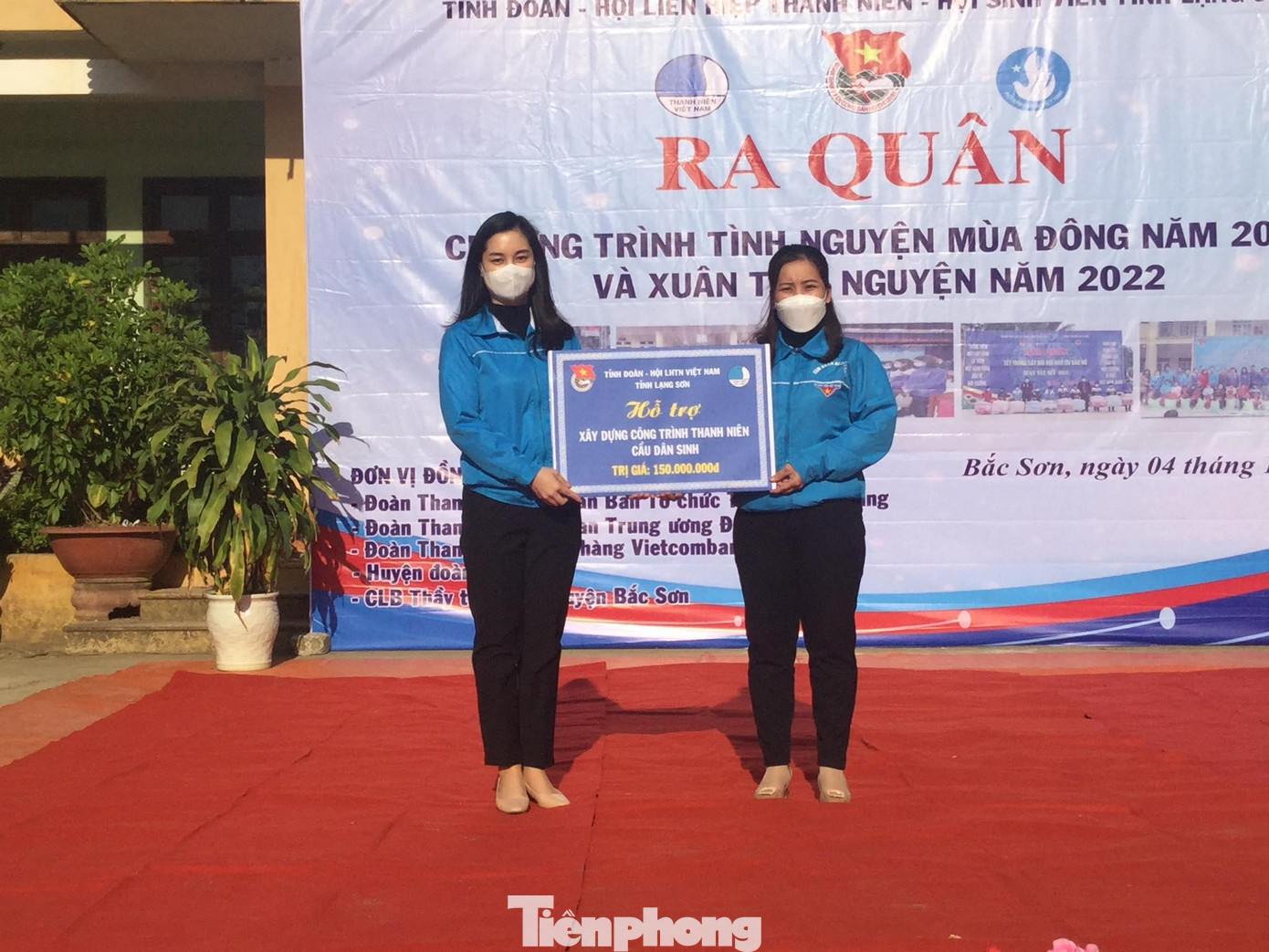 Tỉnh đoàn Lạng Sơn trao biển tượng trưng hỗ trợ xây dựng công trình thanh niên, cầu dân sinh trên địa bàn cho tuổi trẻ xã Tân Tri (huyện Bắc Sơn). Tỉnh đoàn Lạng Sơn trao biển tượng trưng hỗ trợ xây dựng công trình thanh niên, cầu dân sinh trên địa bàn cho tuổi trẻ xã Tân Tri (huyện Bắc Sơn).