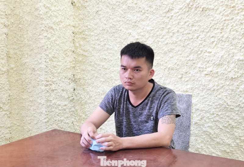 Đối tượng Hà Văn Tỵ tại cơ quan điều tra. Ảnh: TL Đối tượng Hà Văn Tỵ tại cơ quan điều tra. Ảnh: TL