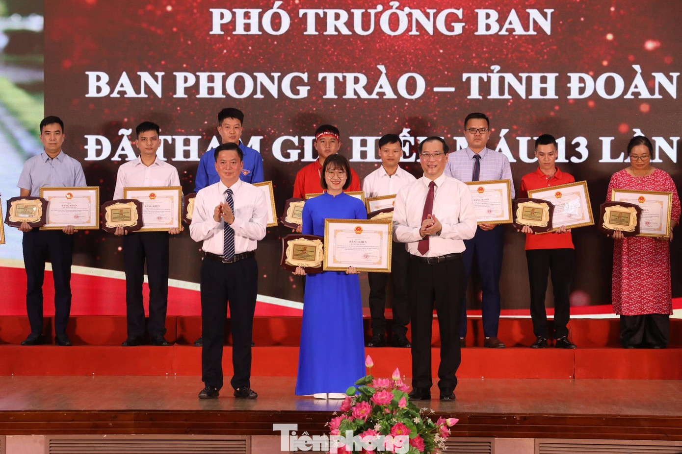 Chị Mai Thu Hường - Phó trưởng Ban Phong trào Tỉnh Đoàn Lạng Sơn là một trong những cá nhân xuất sắc. Ảnh: Duy Chiến