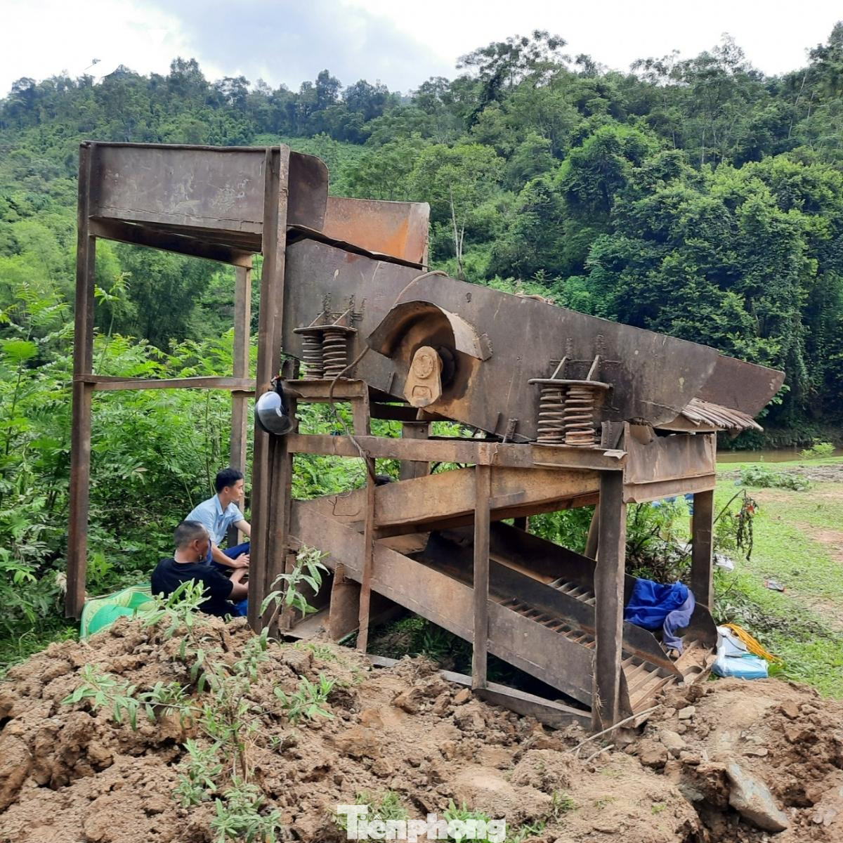 Hiện trường vụ việc -Ảnh: CB