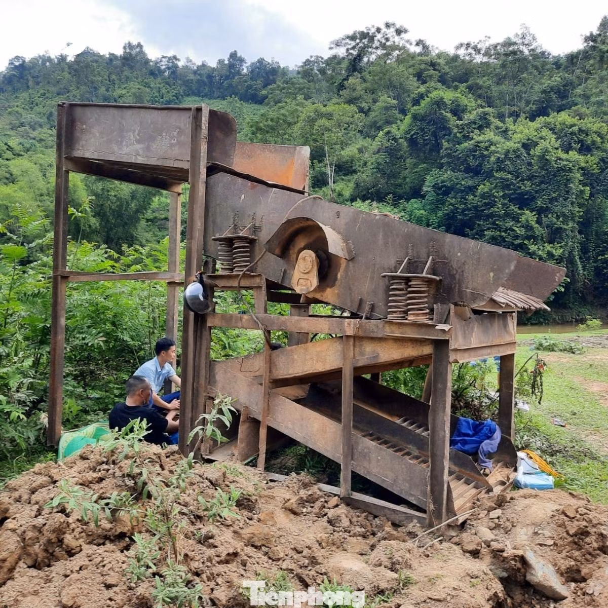 Hiện trường vụ việc -Ảnh: CB