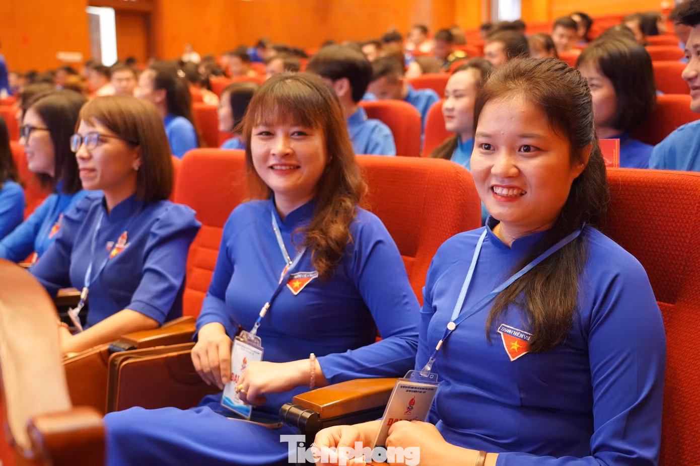 Các đại biểu Đại hội Đoàn TNCS Hồ Chí Minh tỉnh Cao Bằng khóa XV phấn khởi, tin tưởng vào con đường tươi sáng của tuổi trẻ trên non nước Cao Bằng.