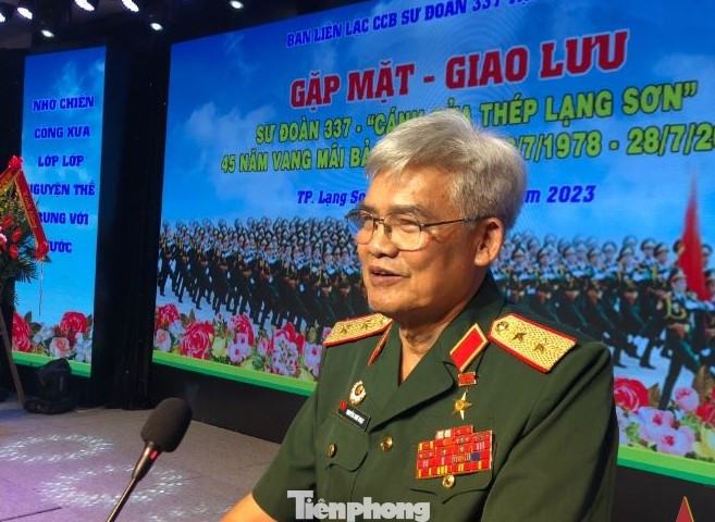 Trung tướng - Anh hùng LLVTND Nguyễn Như Hoạt phát biểu tại buổi gặp mặt, giao lưu (Ảnh: Duy Chiến) Trung tướng - Anh hùng LLVTND Nguyễn Như Hoạt phát biểu tại buổi gặp mặt, giao lưu (Ảnh: Duy Chiến)