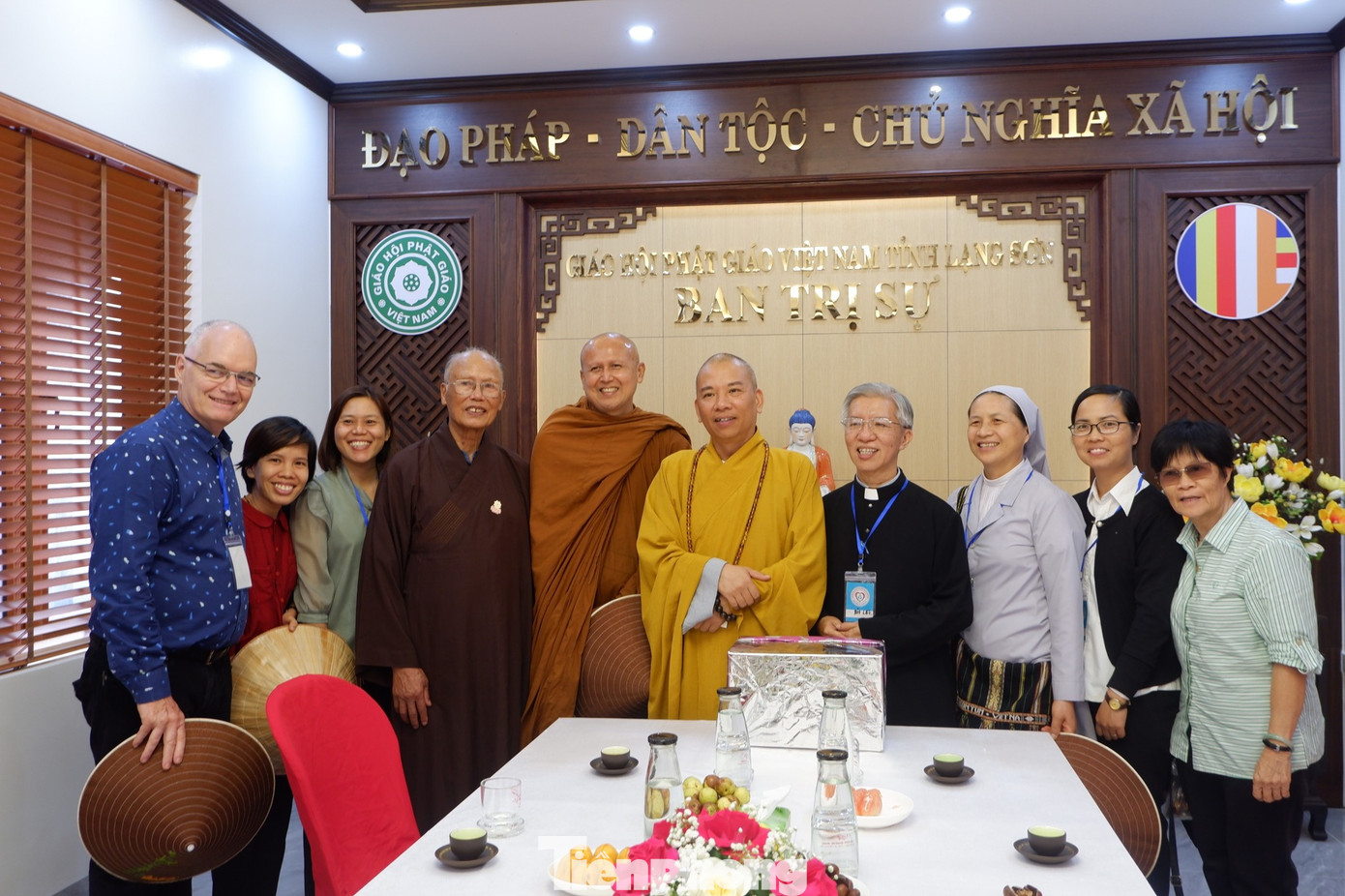 Đoàn kết giữa các tôn giáo. Ảnh: Duy Chiến Đoàn kết giữa các tôn giáo. Ảnh: Duy Chiến