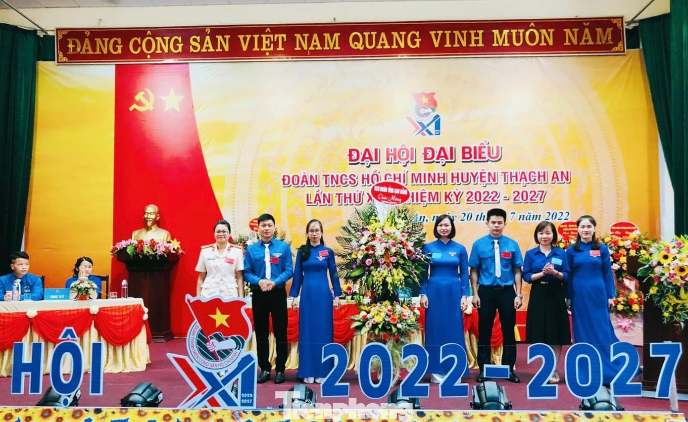 Số lượng cán bộ trẻ được tăng cường qua Đại hội cấp cơ sở ở Cao Bằng đã được nâng cao. - Ảnh: DC