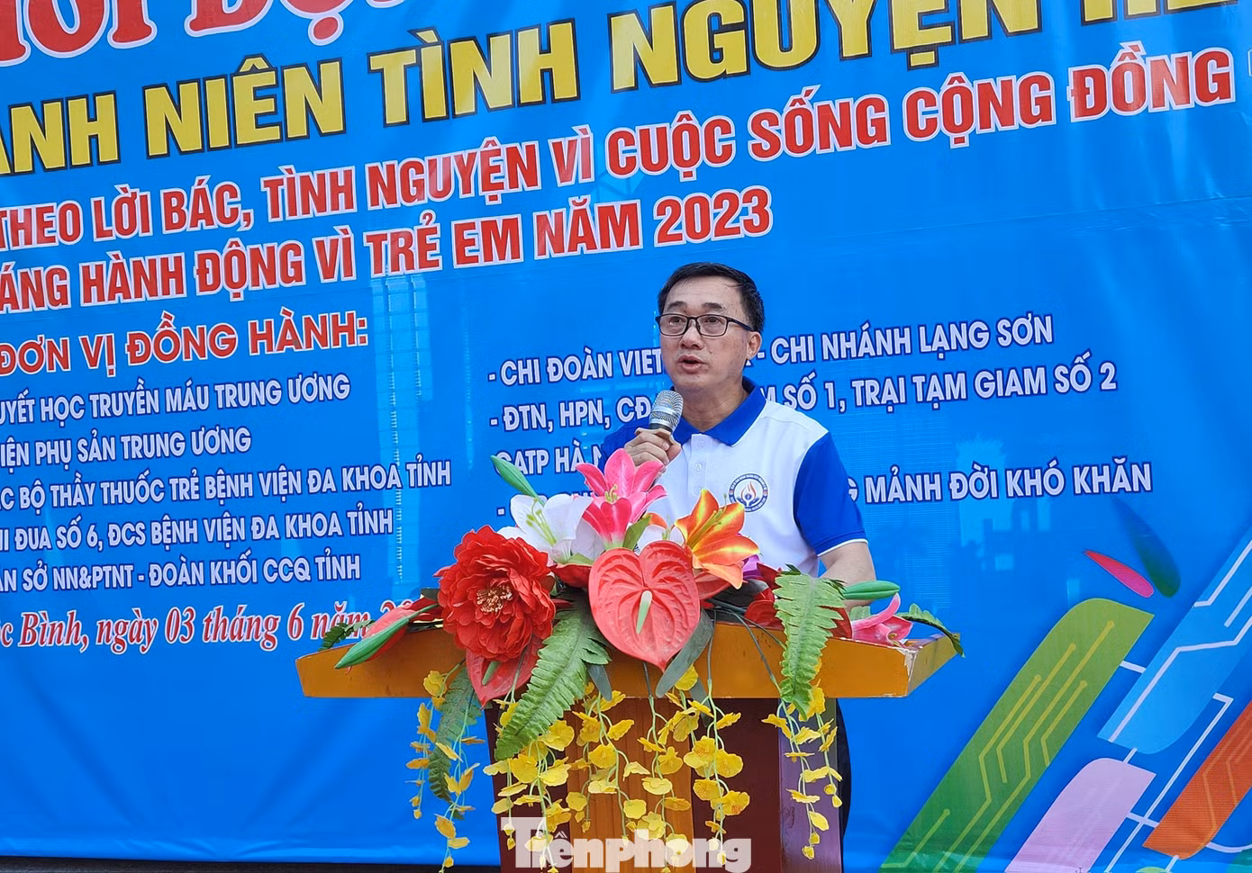 Thứ trưởng Bộ Y tế Trần Văn Thuấn phát biểu tại chương trình. Ảnh: Duy Chiến Thứ trưởng Bộ Y tế Trần Văn Thuấn phát biểu tại chương trình. Ảnh: Duy Chiến