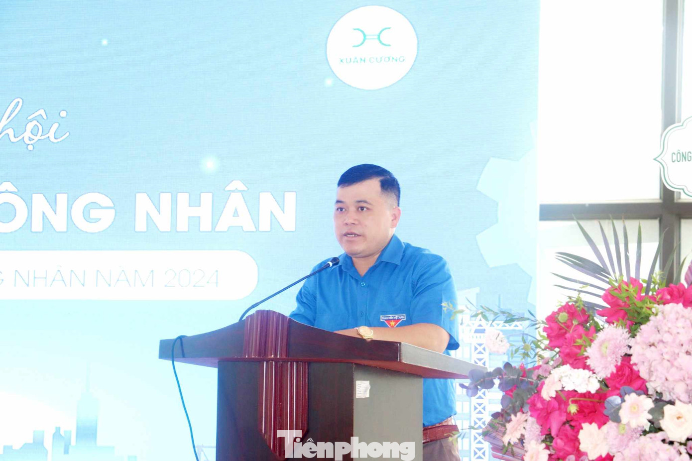 Anh Lăng Văn Chí- Phó Bí thư Thường trực Tỉnh Đoàn Lạng Sơn phát biểu tại chương trình. Ảnh: Duy Chiến Anh Lăng Văn Chí- Phó Bí thư Thường trực Tỉnh Đoàn Lạng Sơn phát biểu tại chương trình. Ảnh: Duy Chiến