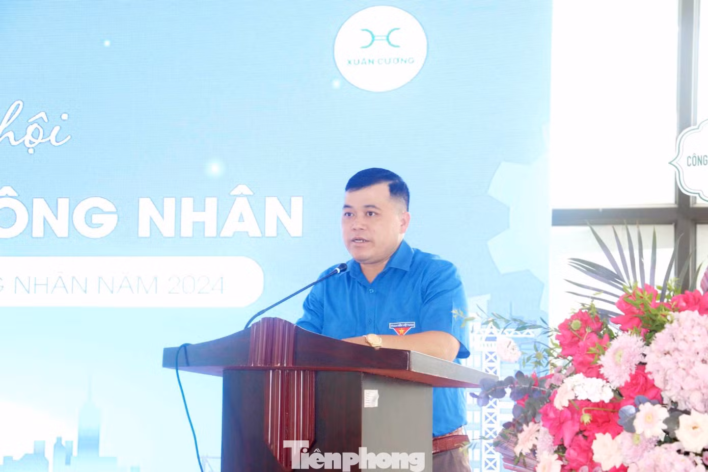 Anh Lăng Văn Chí- Phó Bí thư Thường trực Tỉnh Đoàn Lạng Sơn phát biểu tại chương trình. Ảnh: Duy Chiến Anh Lăng Văn Chí- Phó Bí thư Thường trực Tỉnh Đoàn Lạng Sơn phát biểu tại chương trình. Ảnh: Duy Chiến