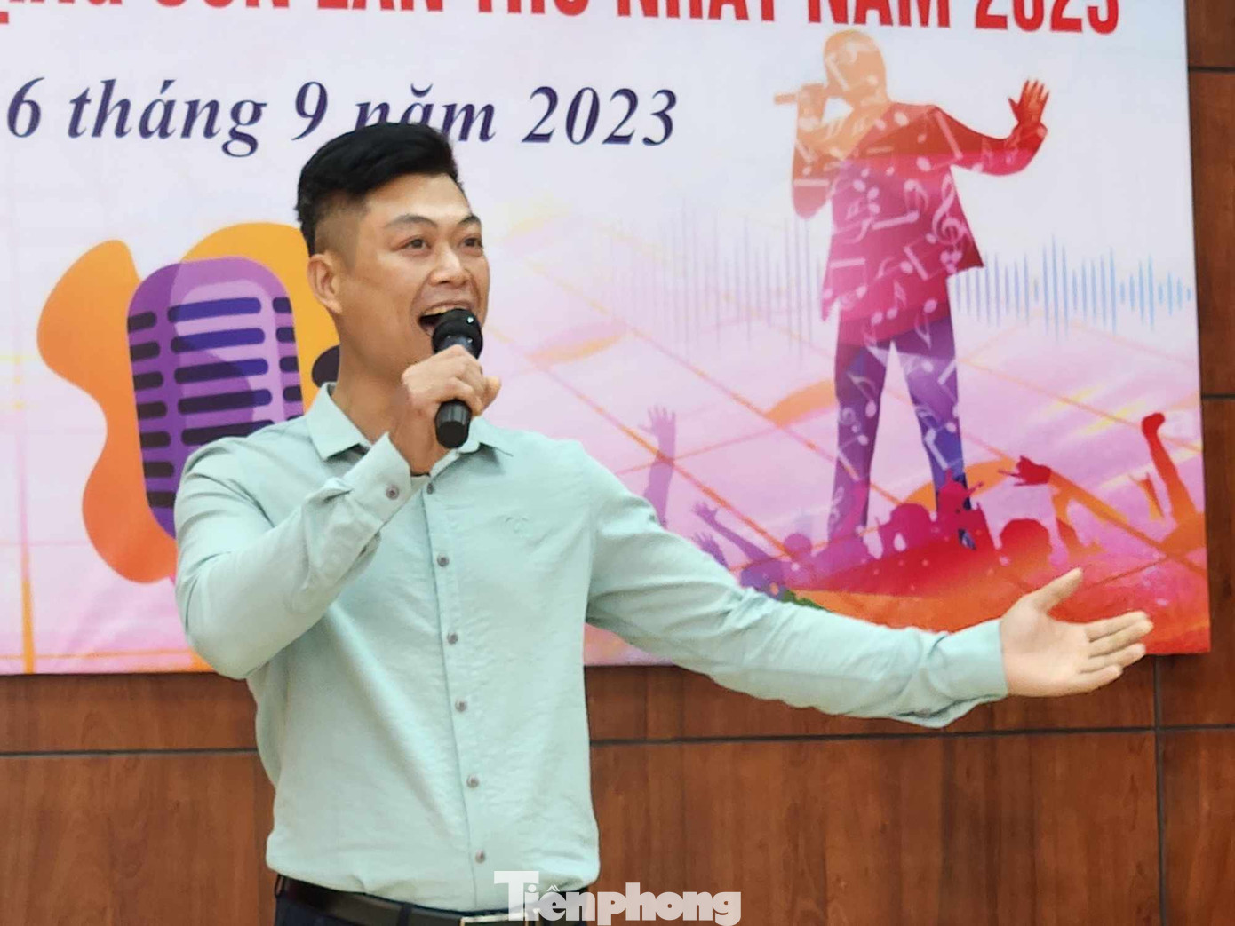 Nhiều hạt nhân văn nghệ cơ sở ở Lạng Sơn tham gia vòng sơ tuyển. Ảnh: Duy Chiến