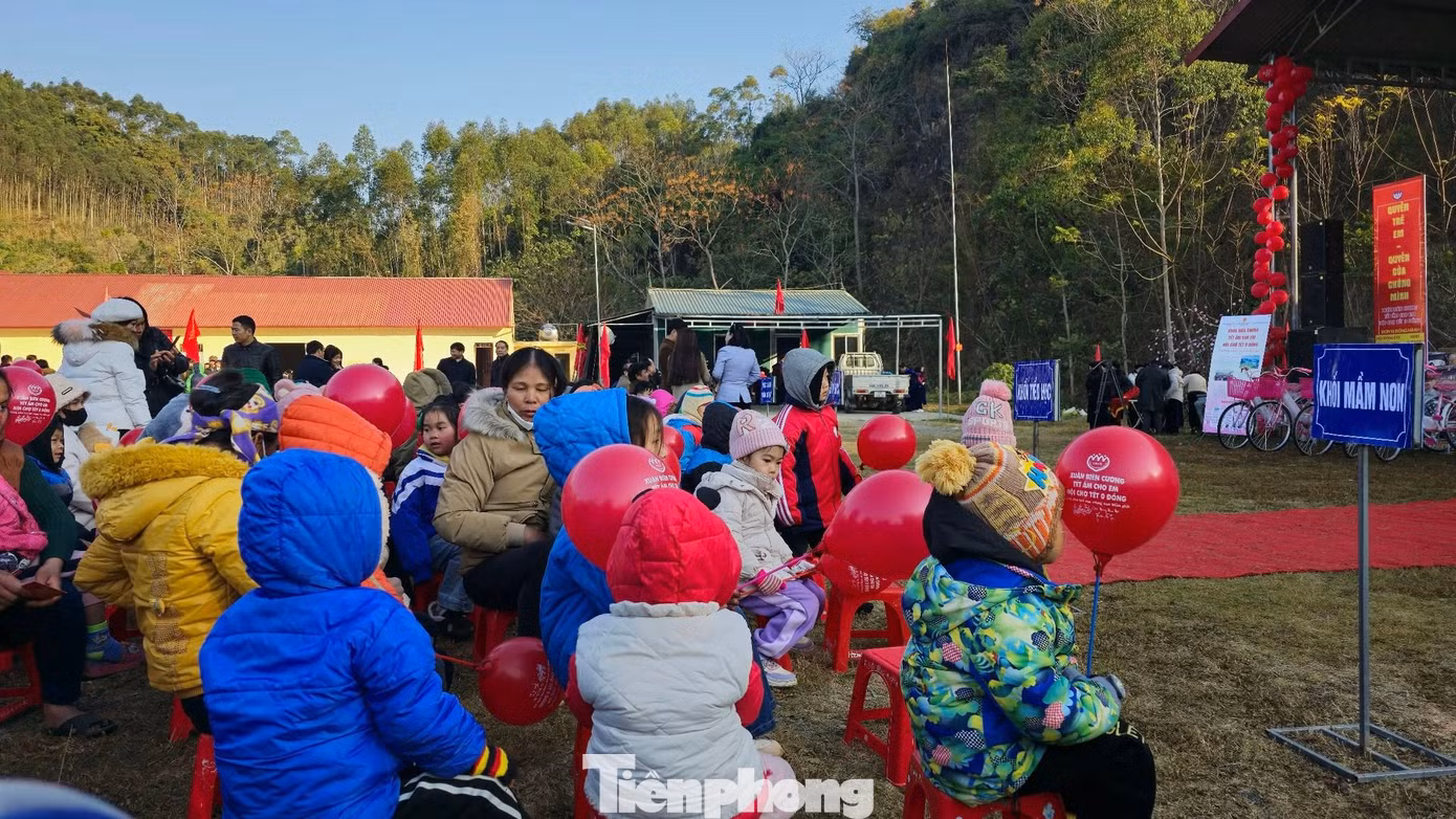 Tuổi thơ xứ Lạng hào hứng tham gia chương trình.