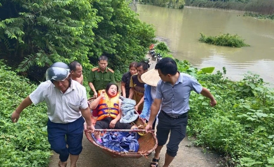 Nhờ cấp cứu kịp thời nên chị Vấn đã qua cơn nguy kịch.