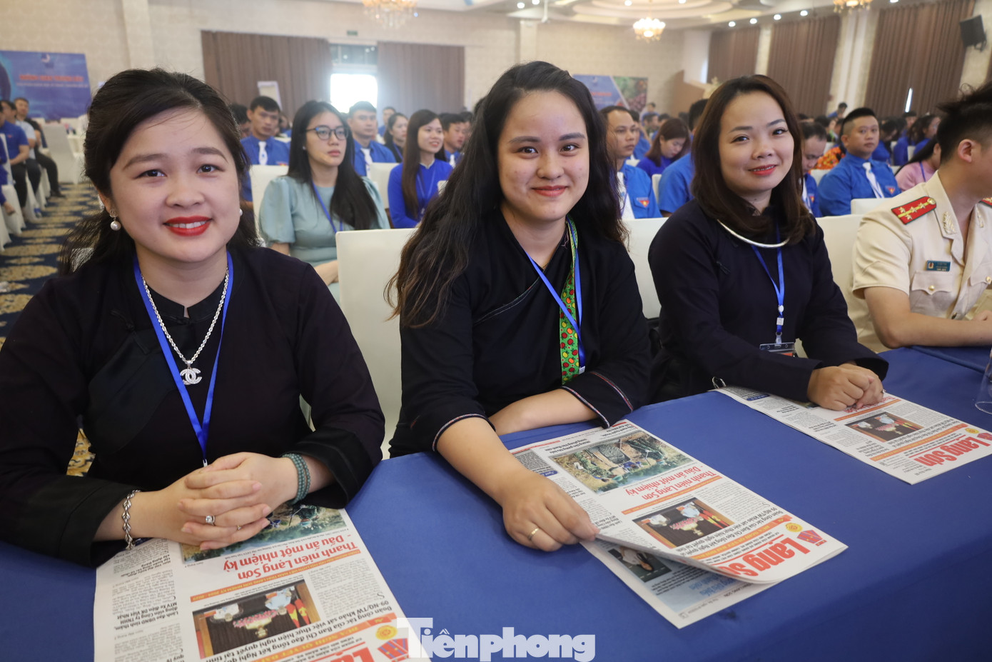 Tự hào là thanh niên dân tộc thiểu số nơi biên cương xứ Lạng. Ảnh: Duy Chiến