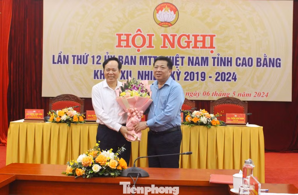 Ông Vũ Đình Quang làm Chủ tịch Ủy ban MTTQ Việt Nam tỉnh Cao Bằng khóa XIII