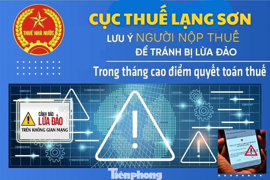 Cục Thuế Lạng Sơn phát thông báo về tình trạng giả danh cán bộ Thuế để lừa đảo gia tăng. Cục Thuế Lạng Sơn phát thông báo về tình trạng giả danh cán bộ Thuế để lừa đảo gia tăng.