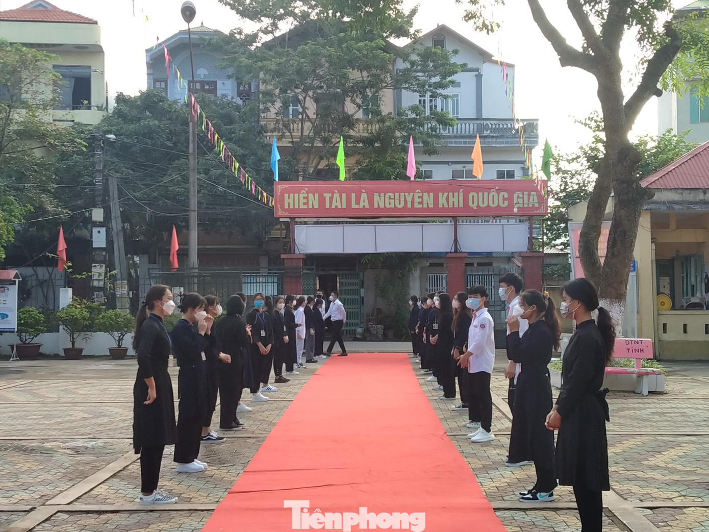 Cổng trường an toàn tại Trường THPT Dân tộc nội trú tỉnh Lạng Sơn -Ảnh: Duy Chiến Cổng trường an toàn tại Trường THPT Dân tộc nội trú tỉnh Lạng Sơn -Ảnh: Duy Chiến