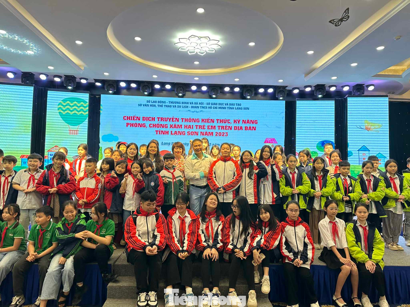 Học sinh Lạng Sơn hào hứng tham gia các hoạt động của chiến dịch truyền thông .Ảnh: Duy Chiến Học sinh Lạng Sơn hào hứng tham gia các hoạt động của chiến dịch truyền thông .Ảnh: Duy Chiến