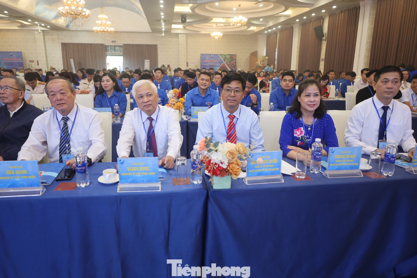 Nguyên Lãnh đạo Tỉnh Đoàn- Hội LHTN Việt Nam tỉnh Lạng Sơn tham dự Đại hội. Ảnh: Duy Chiến