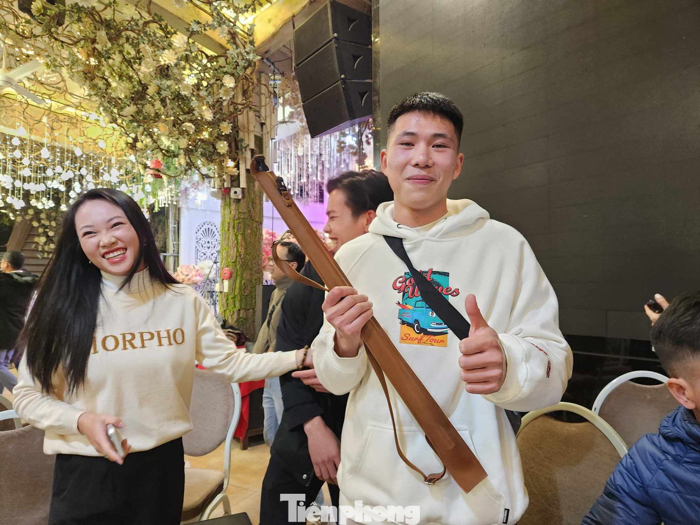 Nhiều bạn trẻ hào hứng với bộ môn sáo trúc. Ảnh: Duy Chiến Nhiều bạn trẻ hào hứng với bộ môn sáo trúc. Ảnh: Duy Chiến