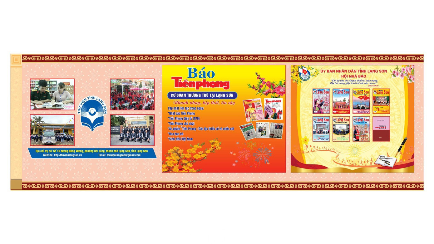 Báo Tiền Phong luôn hấp dẫn, là trung tâm thu hút người xem ở Hội báo xuân xứ Lạng. Báo Tiền Phong luôn hấp dẫn, là trung tâm thu hút người xem ở Hội báo xuân xứ Lạng.