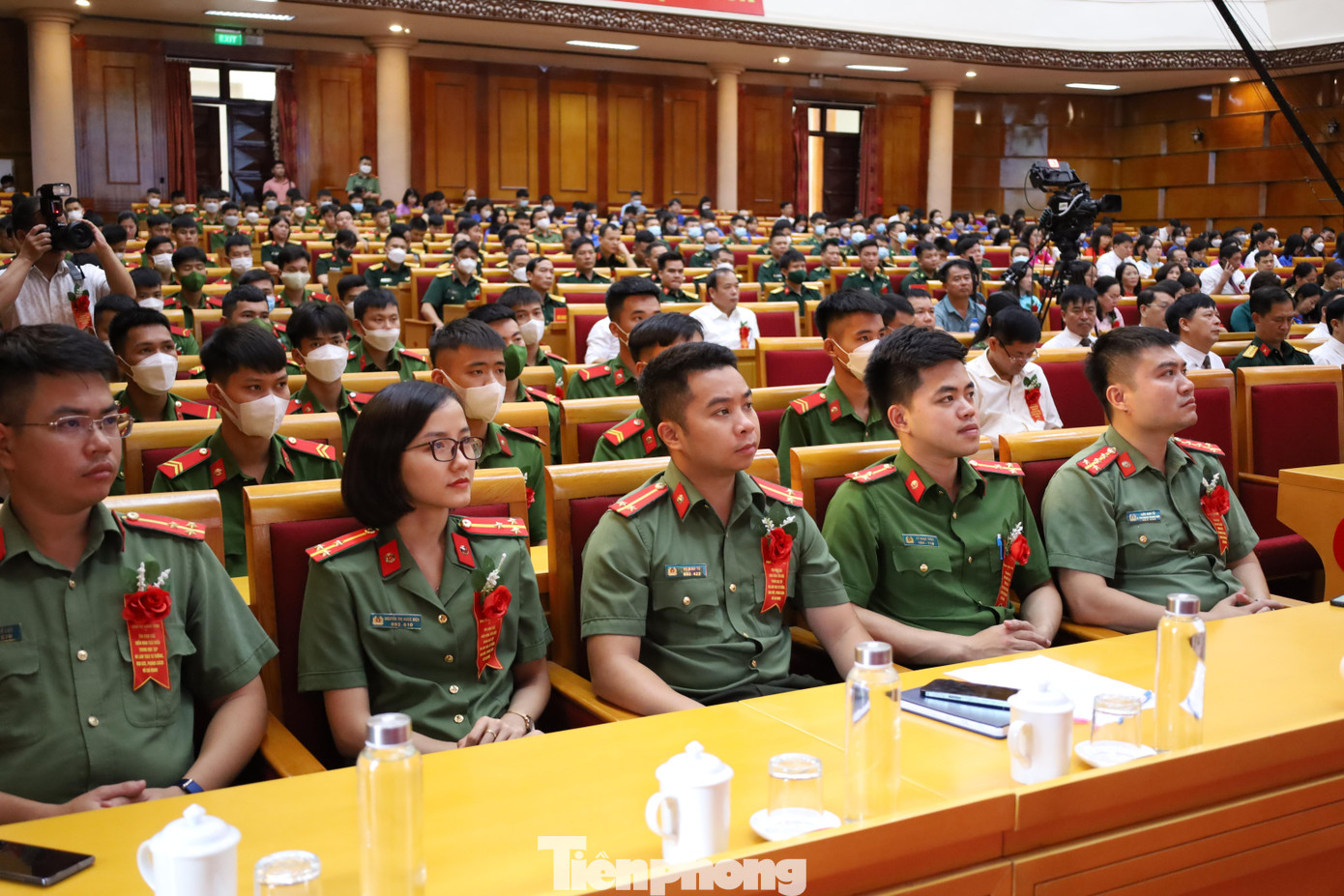 Thế hệ trẻ tham dự chương trình -Ảnh: Duy Chiến