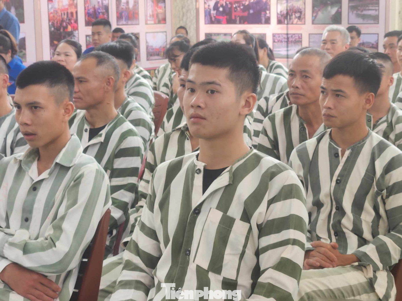 Nhiều phạm nhân trẻ tuổi khao khát học nghề. Ảnh: Duy Chiến Nhiều phạm nhân trẻ tuổi khao khát học nghề. Ảnh: Duy Chiến