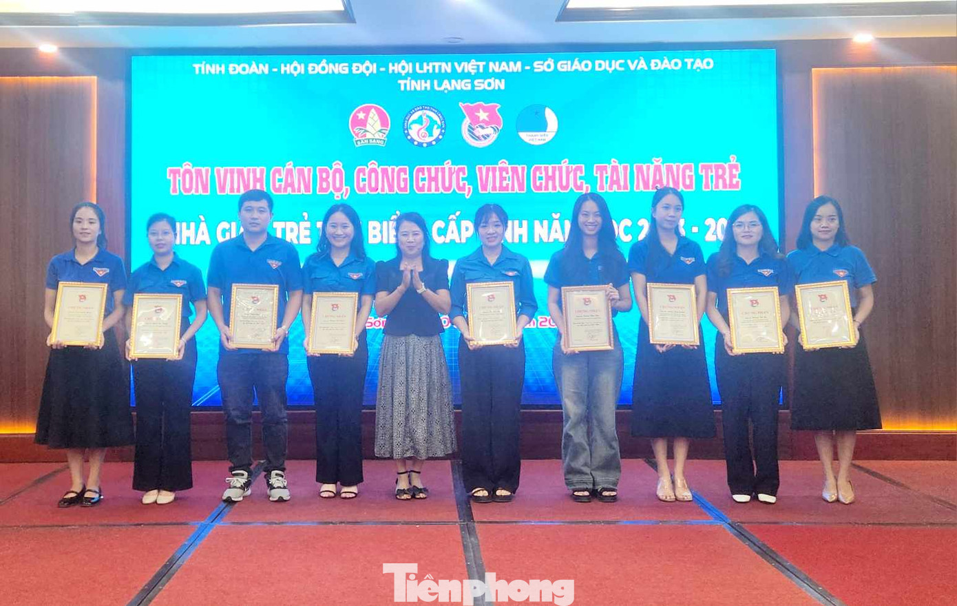 Tôn vinh các Nhà giáo trẻ tiêu biểu cấp tỉnh.