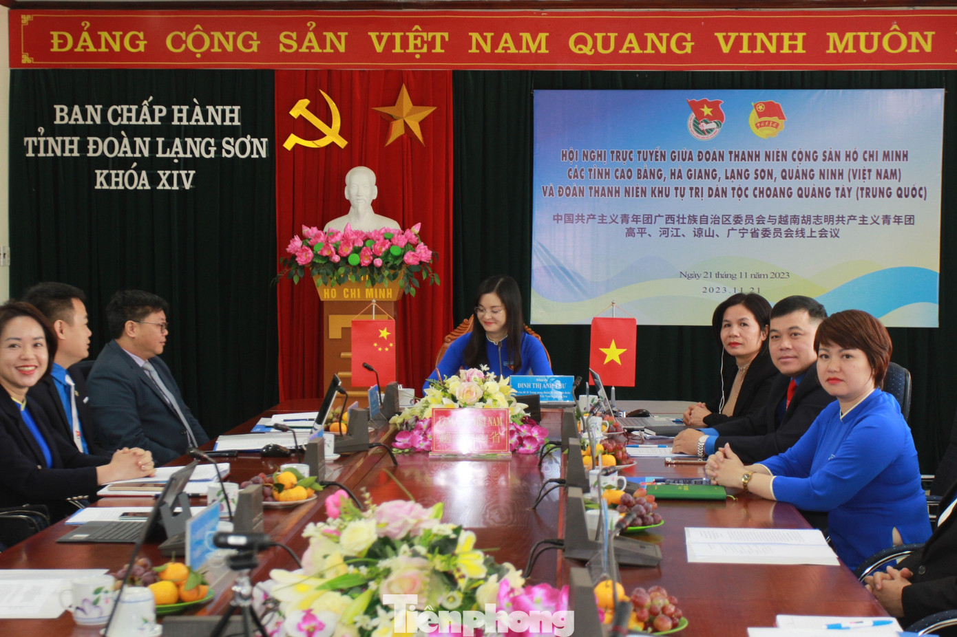 Các đại biểu tham dự chương trình tại điểm cầu Lạng Sơn. Ảnh: Duy Chiến Các đại biểu tham dự chương trình tại điểm cầu Lạng Sơn. Ảnh: Duy Chiến