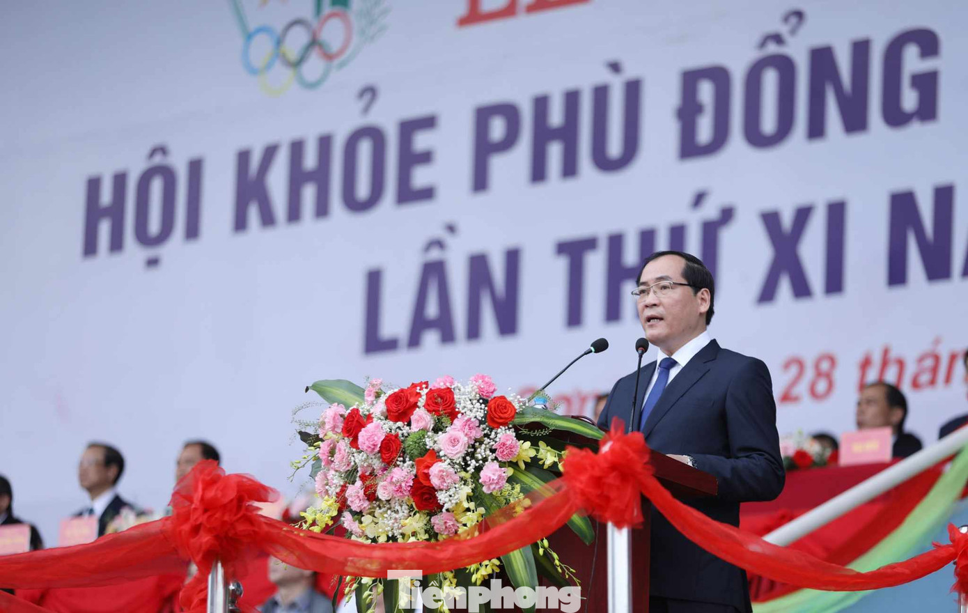 Phó Chủ tịch Thường trực UBND tỉnh Lạng Sơn phát biểu khai mạc. Ảnh: Duy Chiến Phó Chủ tịch Thường trực UBND tỉnh Lạng Sơn phát biểu khai mạc. Ảnh: Duy Chiến