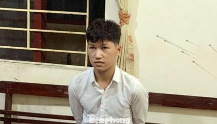 Đối tượng Nguyễn Văn Học tại cơ quan công an -Ảnh: TL Đối tượng Nguyễn Văn Học tại cơ quan công an -Ảnh: TL