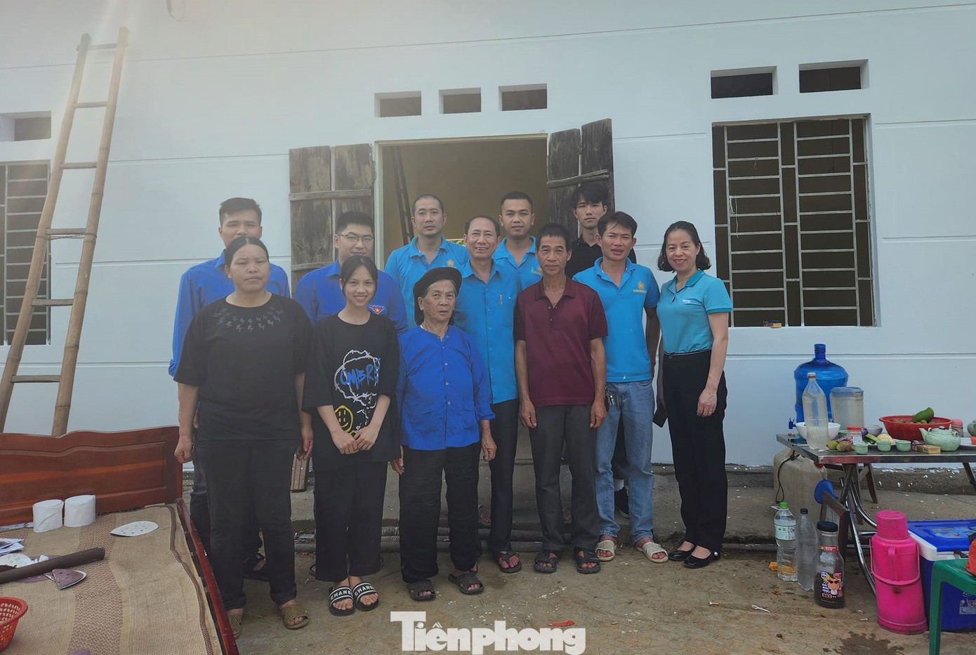 Niềm vui khi được ở trong căn nhà xanh- sạch- sáng- đẹp. Ảnh: Duy Chiến