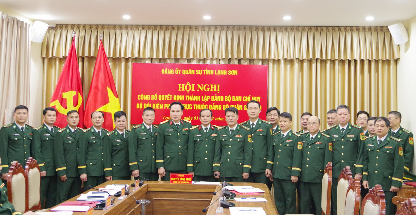 Đảng bộ Ban chỉ huy Bộ đội Biên phòng Lạng Sơn có 16 chi đảng bộ trực thuộc là lực lượng nòng cốt trong việc bảo vệ đường biên mốc giới của đất nước. Đảng bộ Ban chỉ huy Bộ đội Biên phòng Lạng Sơn có 16 chi đảng bộ trực thuộc là lực lượng nòng cốt trong việc bảo vệ đường biên mốc giới của đất nước.