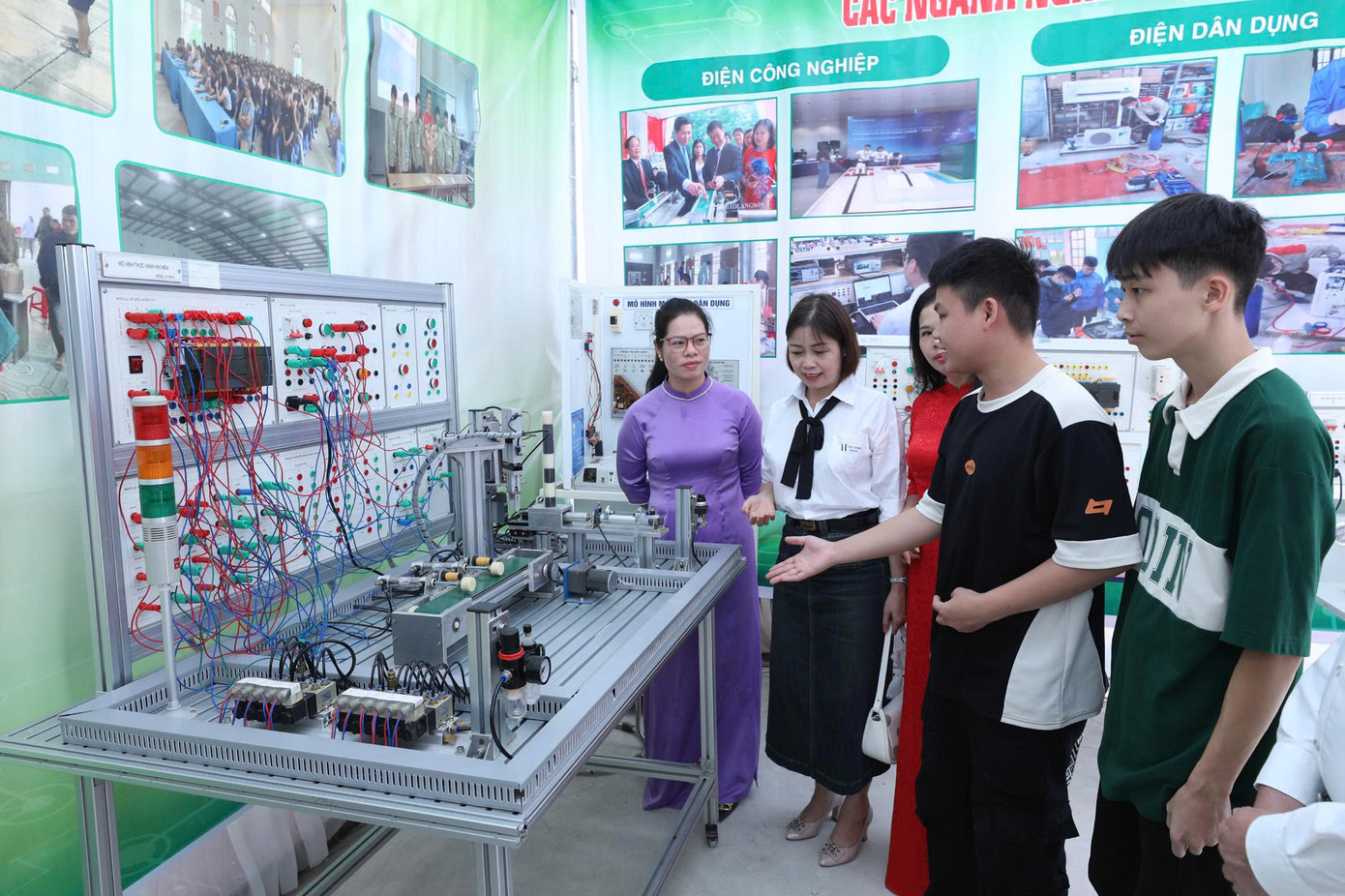 Các công trình, phần việc sáng tạo của học sinh, sinh viên được giới thiệu, quảng bá