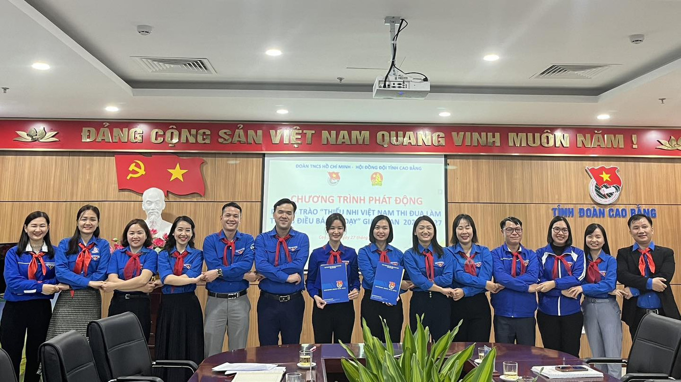 Tuổi trẻ Cao Bằng thể hiện quyết tâm thực hiện tốt các phong trào thi đua