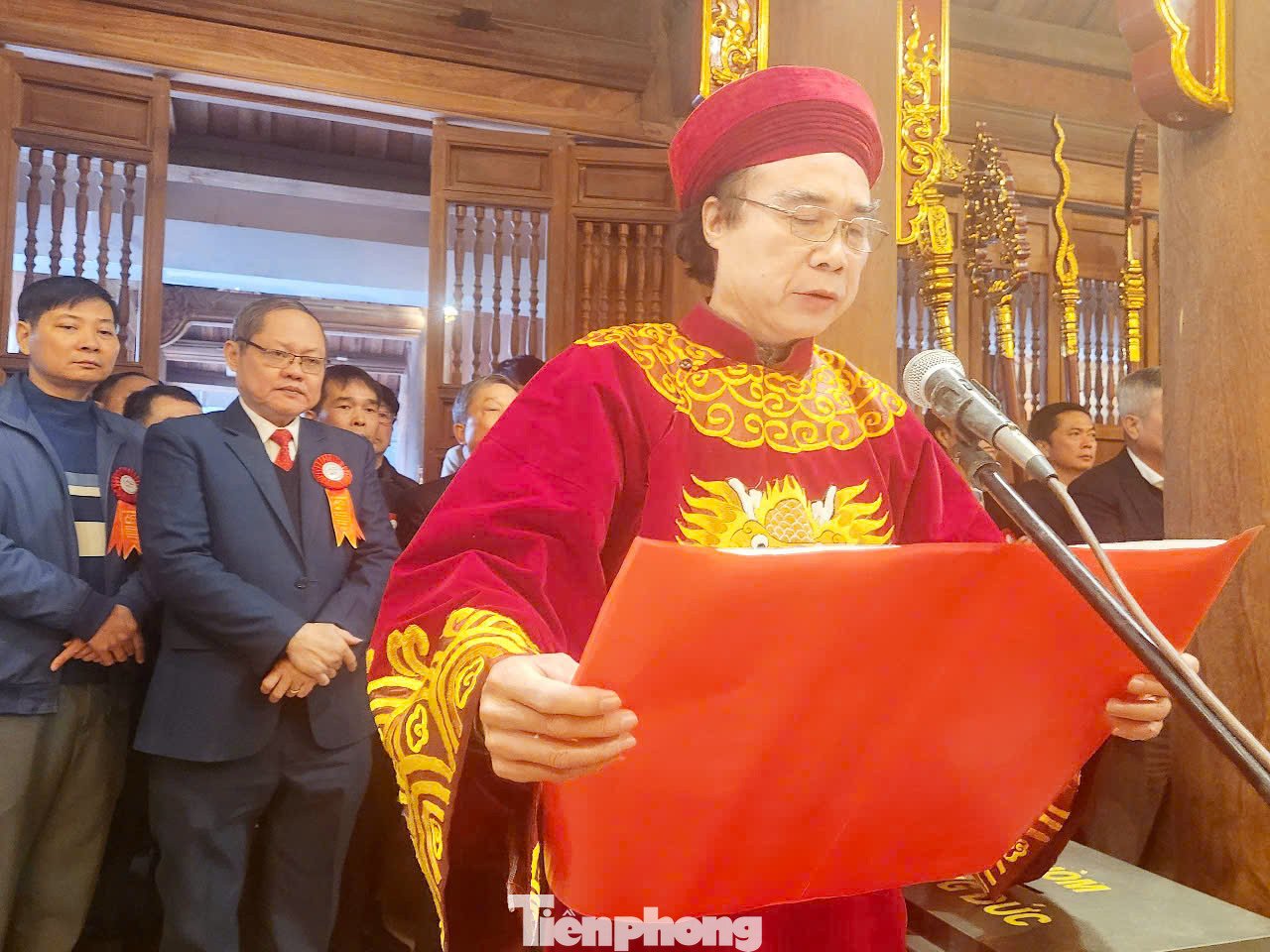 Chúc văn đền Chi Lăng. Ảnh: Lạng Sơn. Chúc văn đền Chi Lăng. Ảnh: Lạng Sơn.