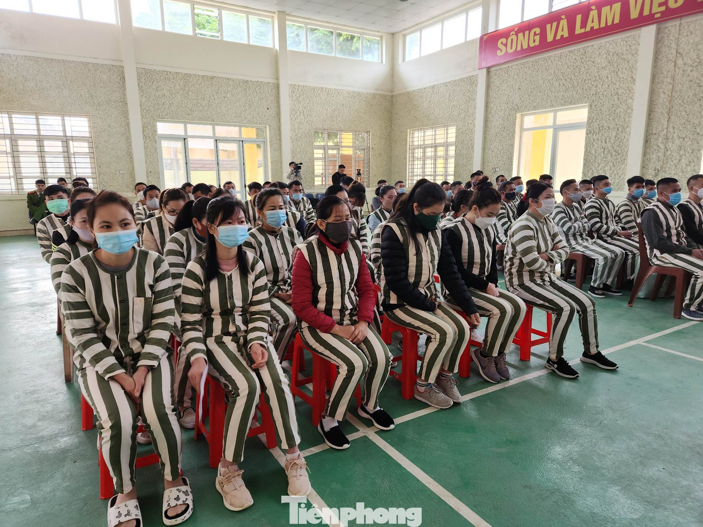 Các phạm nhân ở Trại tạm giam công an tỉnh Lạng Sơn mong ước đến lượt được khoan hồng, giảm án. - Ảnh: Duy Chiến Các phạm nhân ở Trại tạm giam công an tỉnh Lạng Sơn mong ước đến lượt được khoan hồng, giảm án. - Ảnh: Duy Chiến