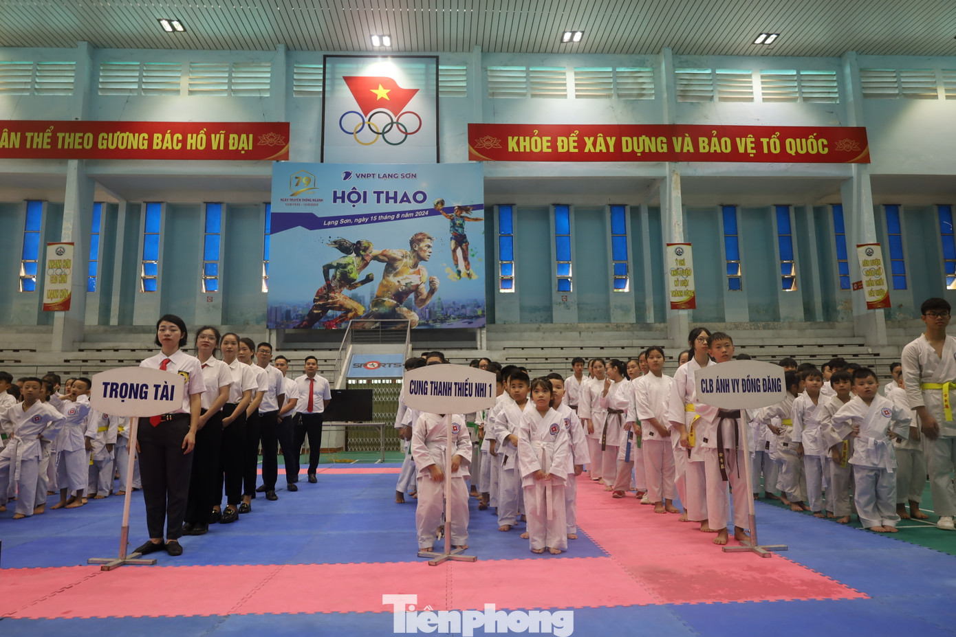 Giải Karate năm 2024 đã thu hút trên 200 VĐV tham gia. (Ảnh: Duy Chiến) Giải Karate năm 2024 đã thu hút trên 200 VĐV tham gia. (Ảnh: Duy Chiến)