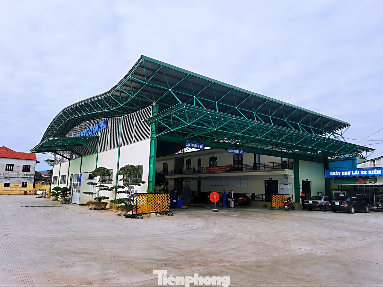 Trung tâm đăng kiểm 1201D sẵn sàng hoạt động trở lại từ ngày 30/3 .Ảnh: Duy Chiến