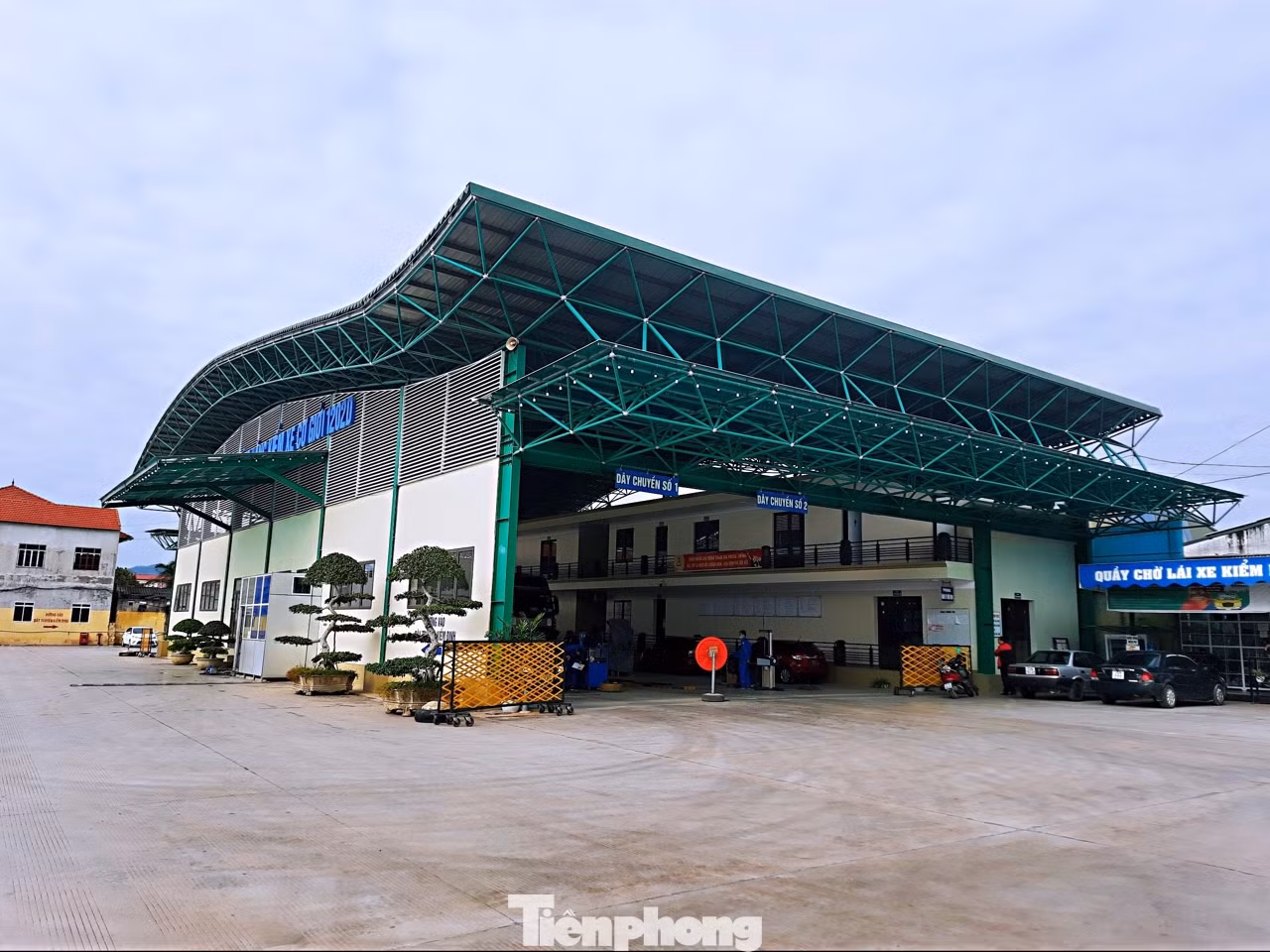 Trung tâm đăng kiểm 1201D sẵn sàng hoạt động trở lại từ ngày 30/3 .Ảnh: Duy Chiến