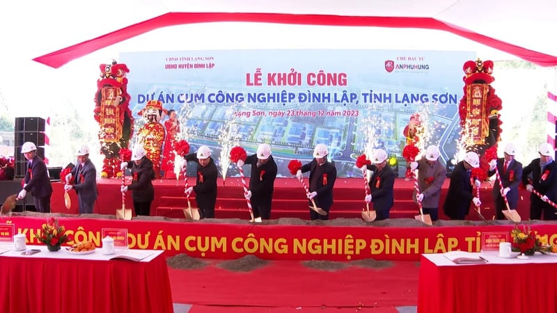 Nhiều dự án cụm công nghiệp được triển khai xây dựng. Nhiều dự án cụm công nghiệp được triển khai xây dựng.