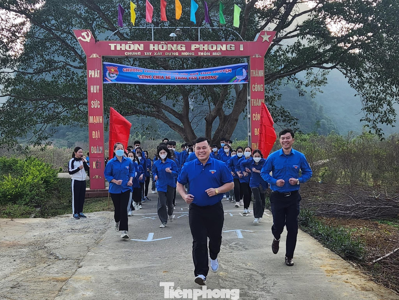 Đẩy mạnh công tác tuyên truyền rèn luyện thân thể bảo vệ Tổ quốc -Ảnh: Duy Chiến