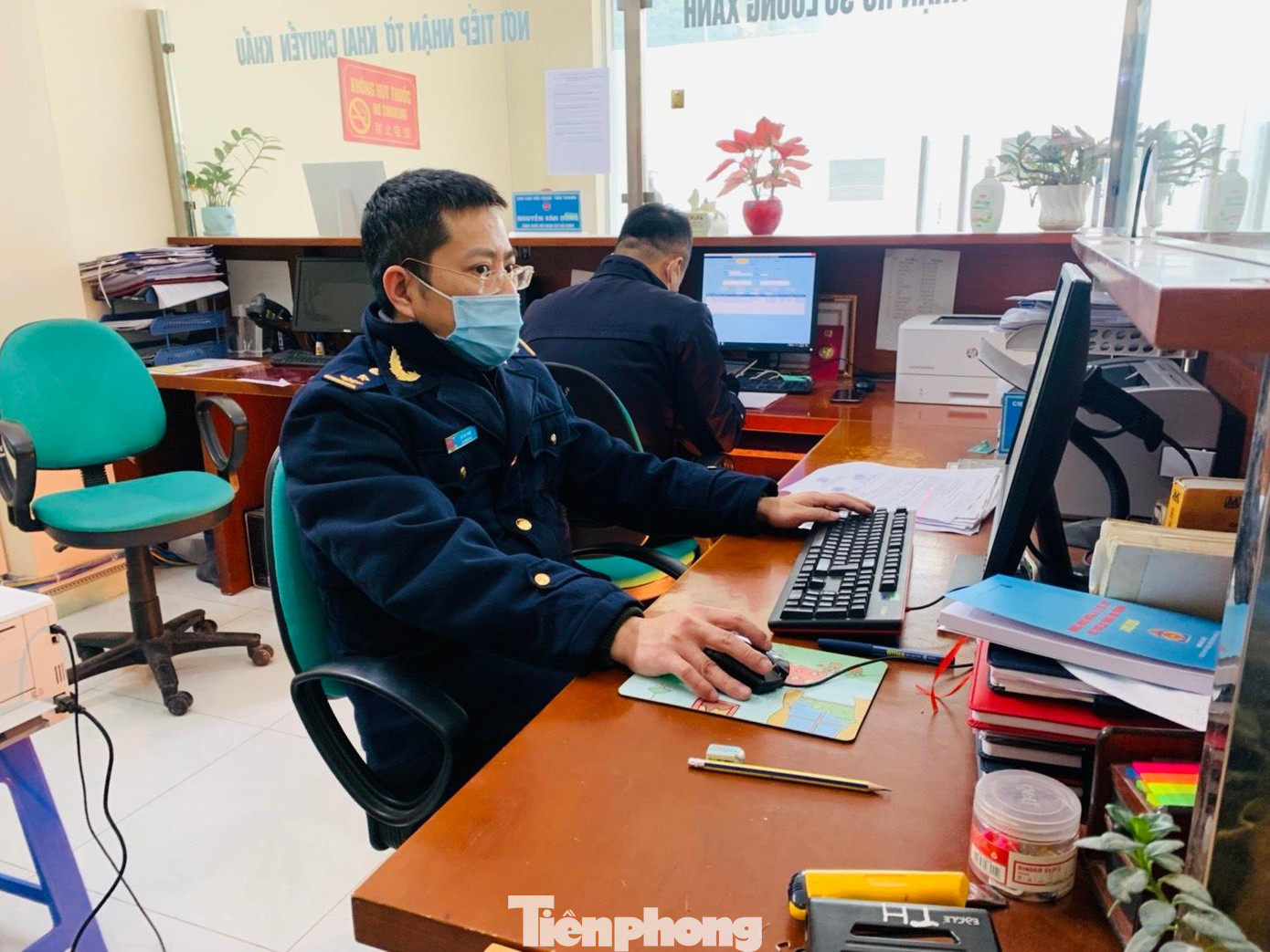 Hải quan cửa khẩu Tân Thanh (huyện Văn Lãng) triển khai nền tảng cửa khẩu số và sẵn sàng áp dụng phương thức giao hàng mới qua cửa khẩu -Ảnh: Duy Chiến Hải quan cửa khẩu Tân Thanh (huyện Văn Lãng) triển khai nền tảng cửa khẩu số và sẵn sàng áp dụng phương thức giao hàng mới qua cửa khẩu -Ảnh: Duy Chiến