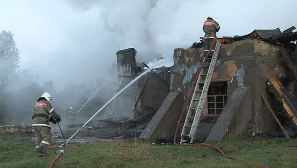 Lực lượng cứu hộ cứu nạn Nga đã nhanh chóng dập tắt đám cháy