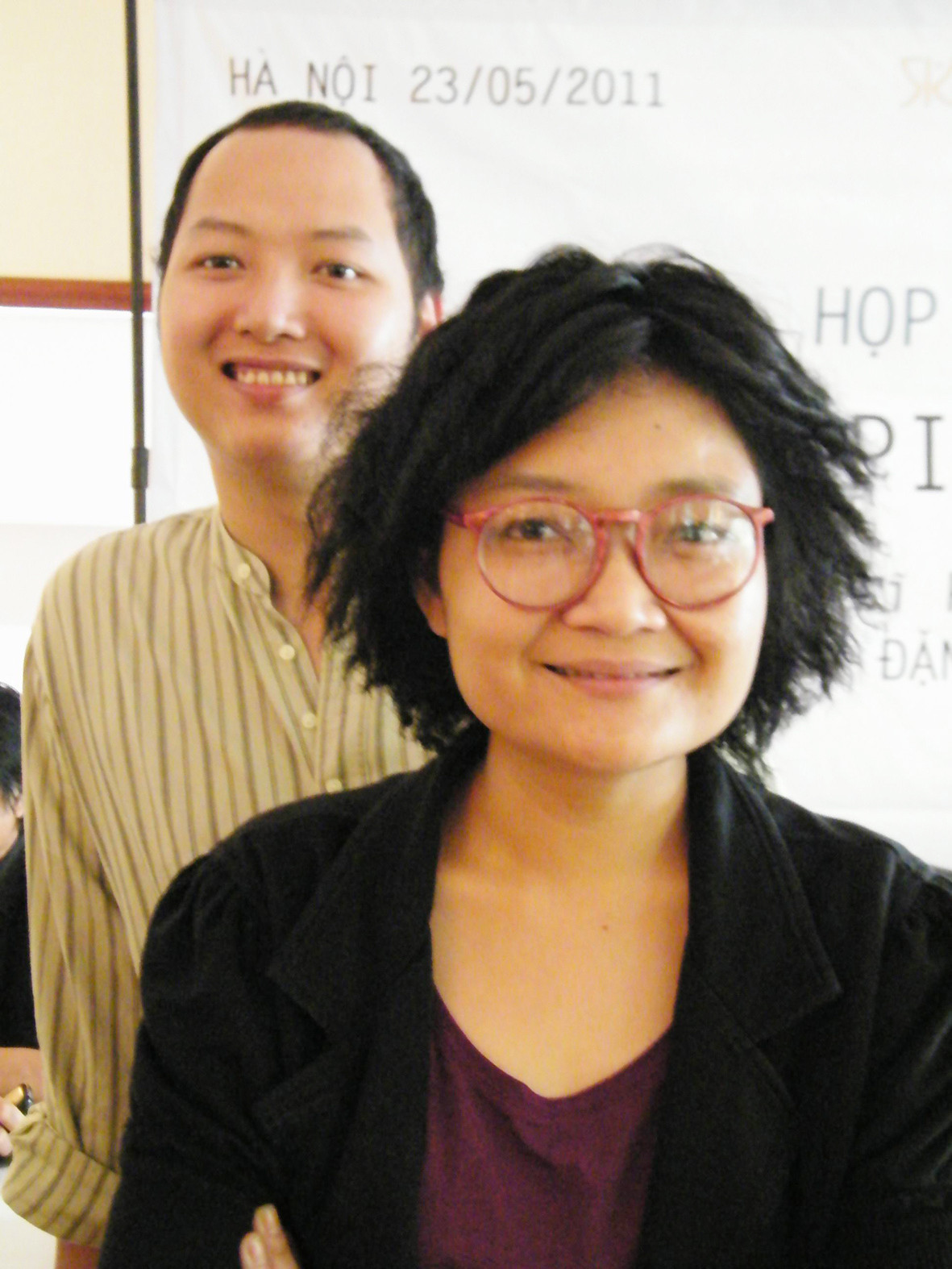 Cặp bài trùng Phó An My- Đặng Tuệ Nguyên. Ảnh: N.M.Hà. Cặp bài trùng Phó An My- Đặng Tuệ Nguyên Ảnh: N.M.Hà